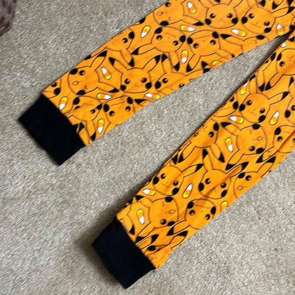 Kids Pokémon pikachu Halloween 100% cotton pajama set size 8 - Picture 5 of 8